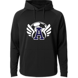 Abingdon Soccer - Black Hoodie - Full Front
