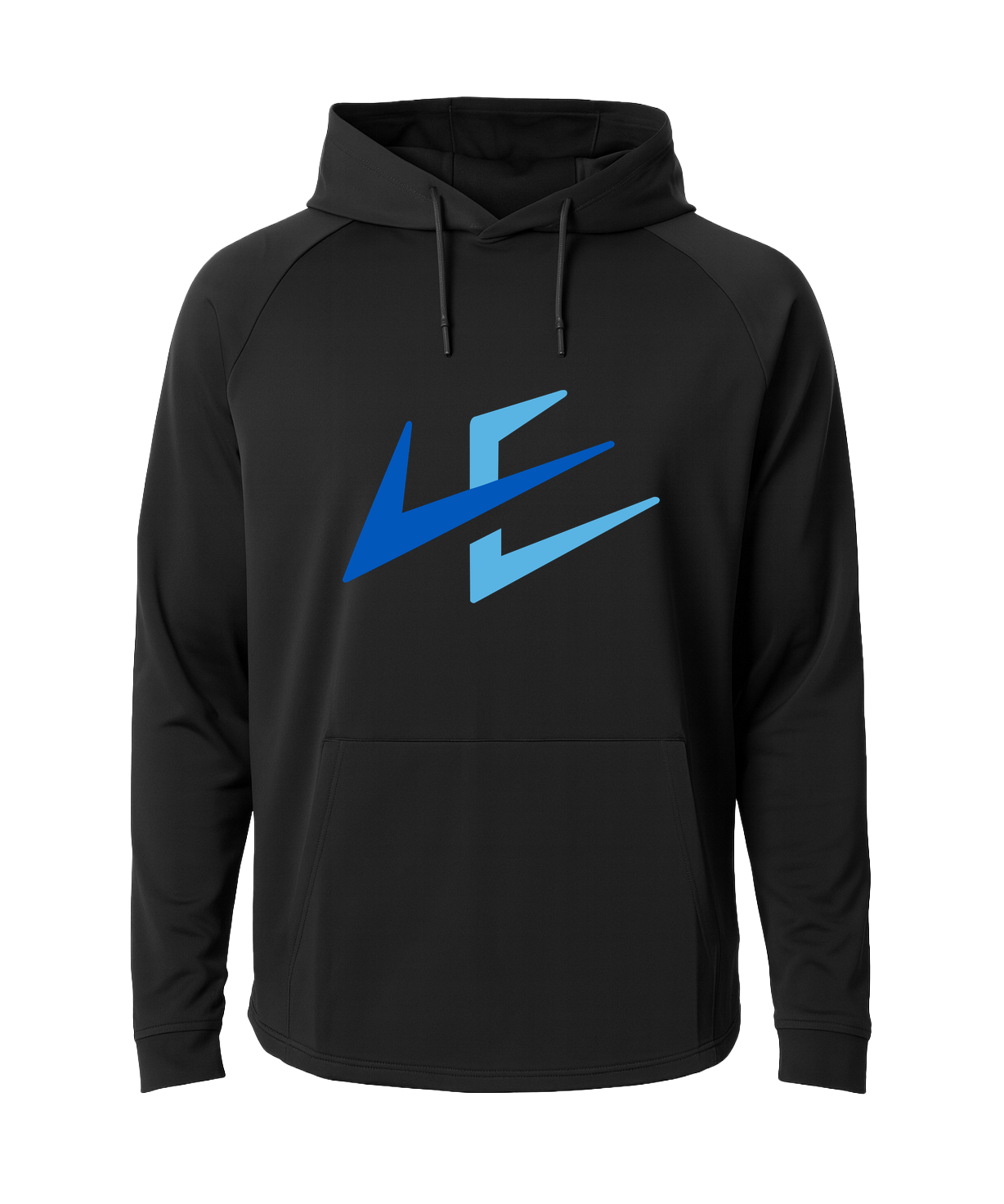 Leading Edge Rep Store - Black Hoodie - Full Front
