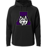 Albany Baseball and Softball - Black Hoodie - Full Front