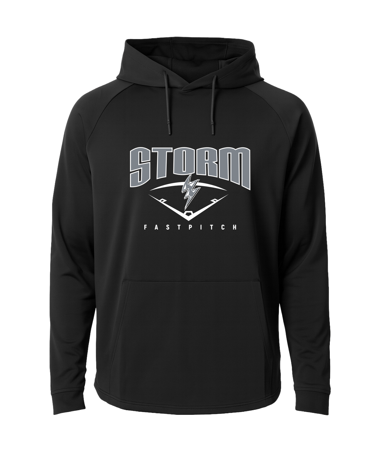 BW Softball - Black Hoodie - Full Front