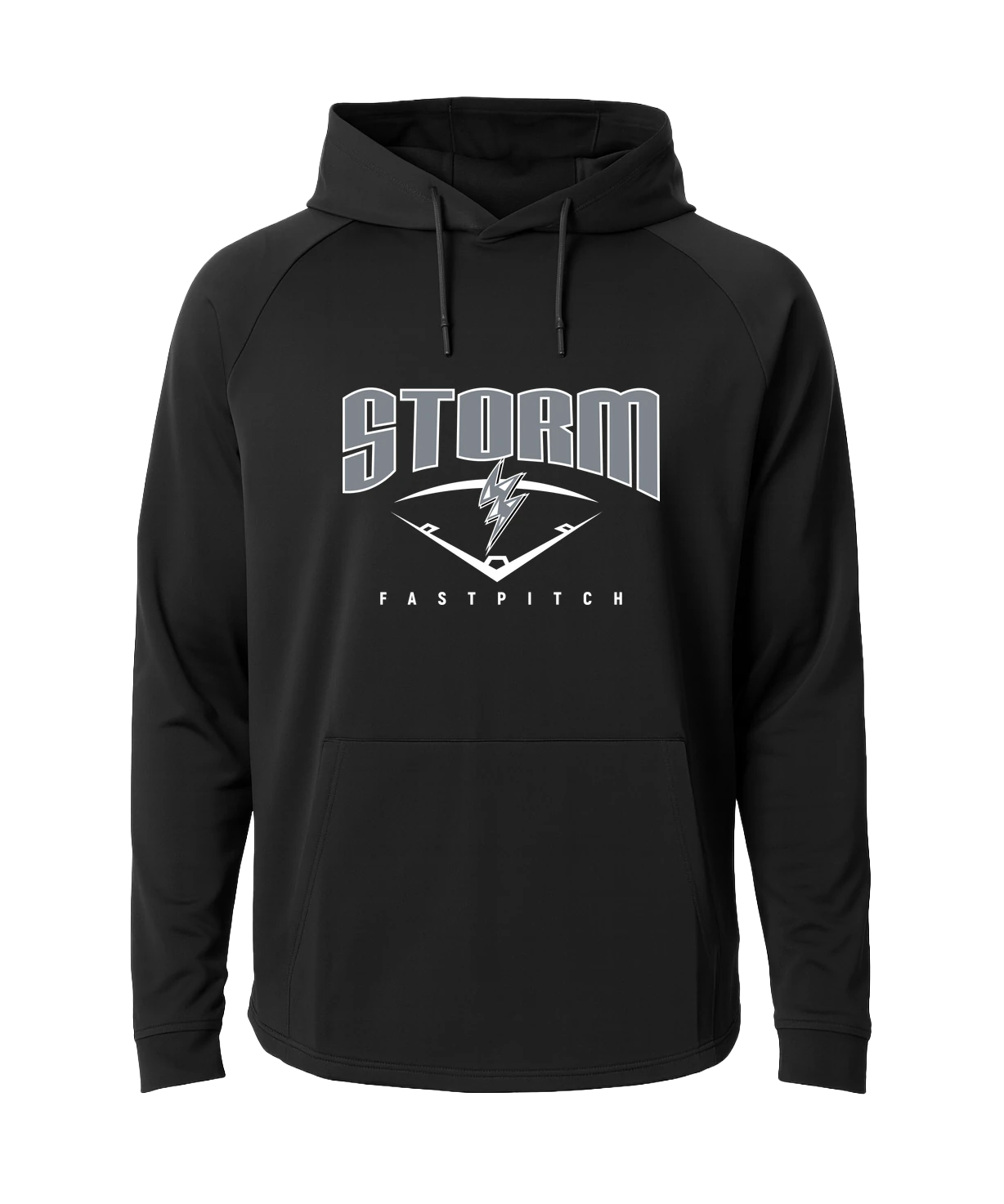 BW Softball - Black Hoodie - Full Front