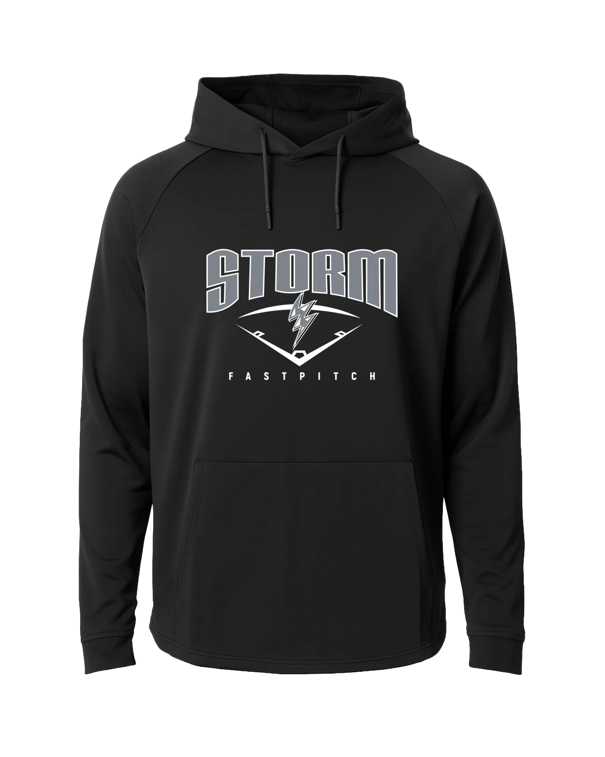 BW Softball - Black Hoodie - Full Front