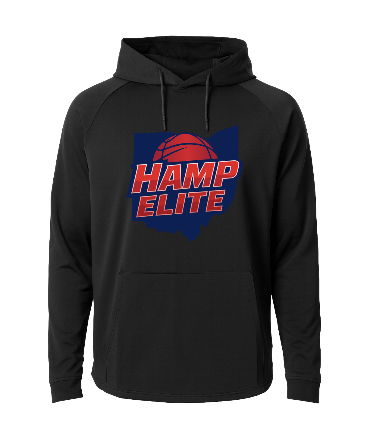 Hemp Elite - Black Hoodie - Full Front