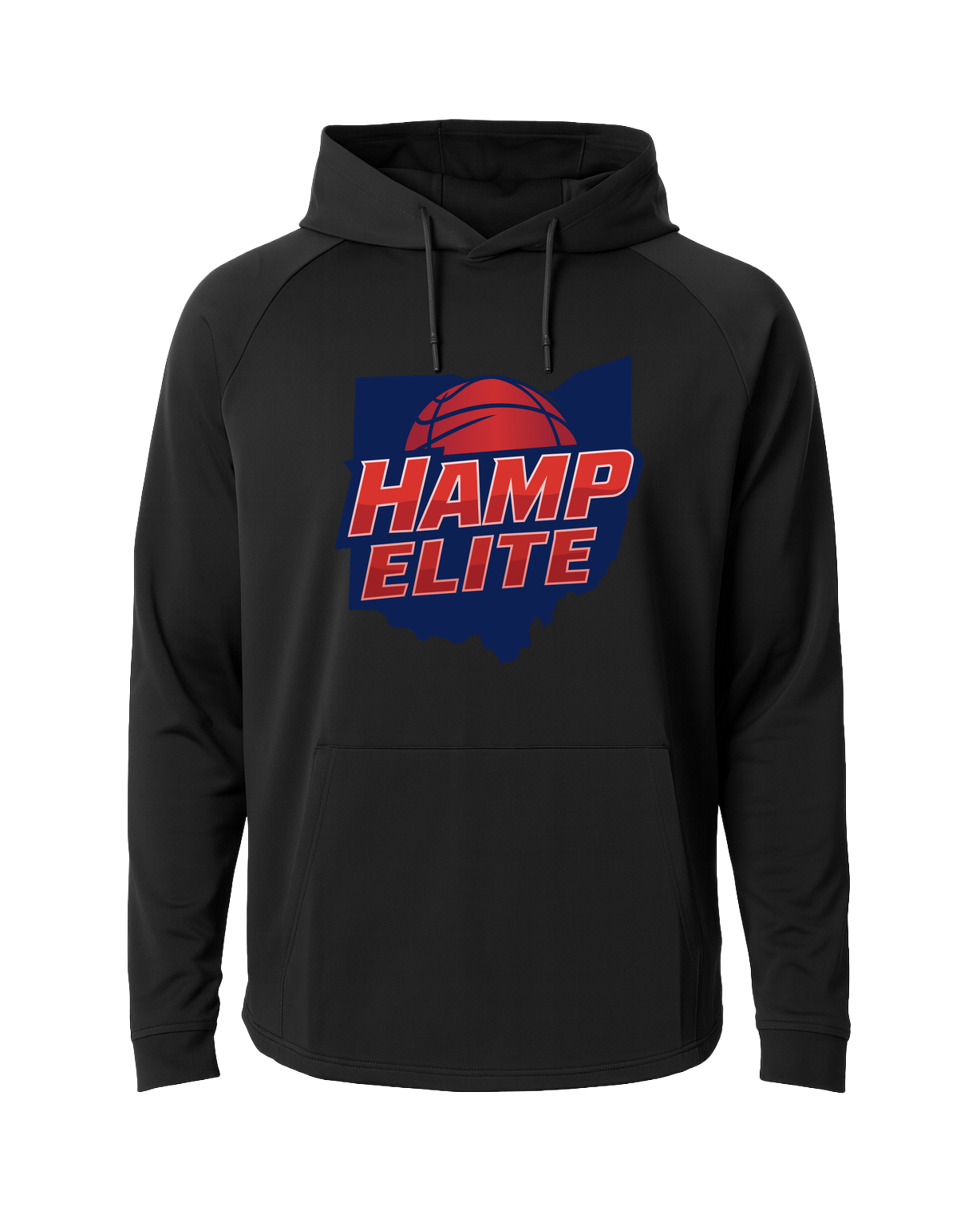Hemp Elite - Black Hoodie - Full Front