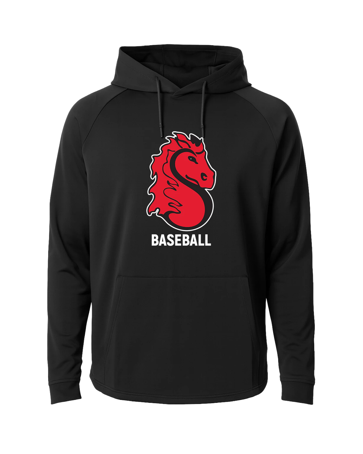 Stillwater Baseball - Black Hoodie - Full Front