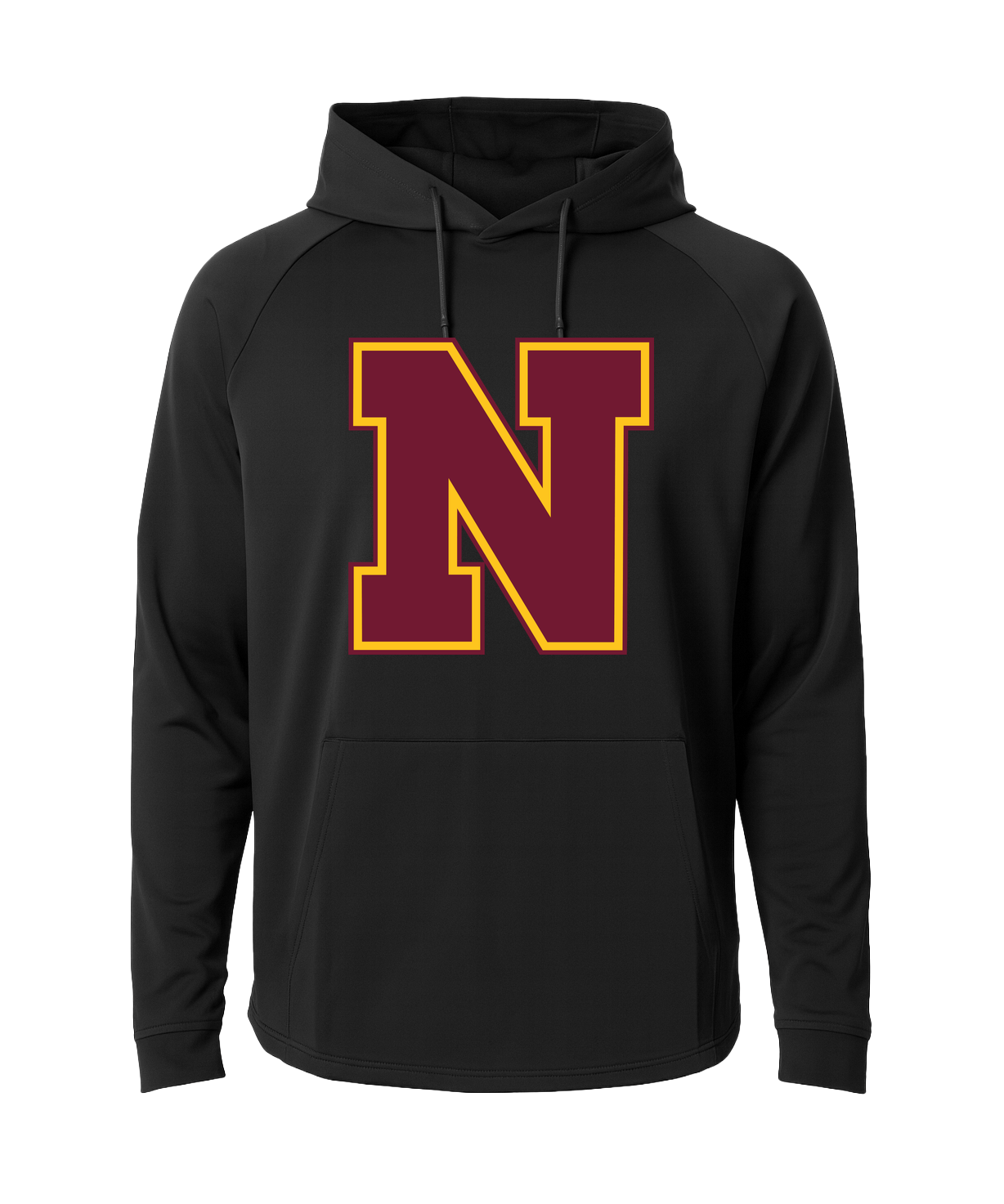 Northfield Baseball - Black Hoodie - Full Front
