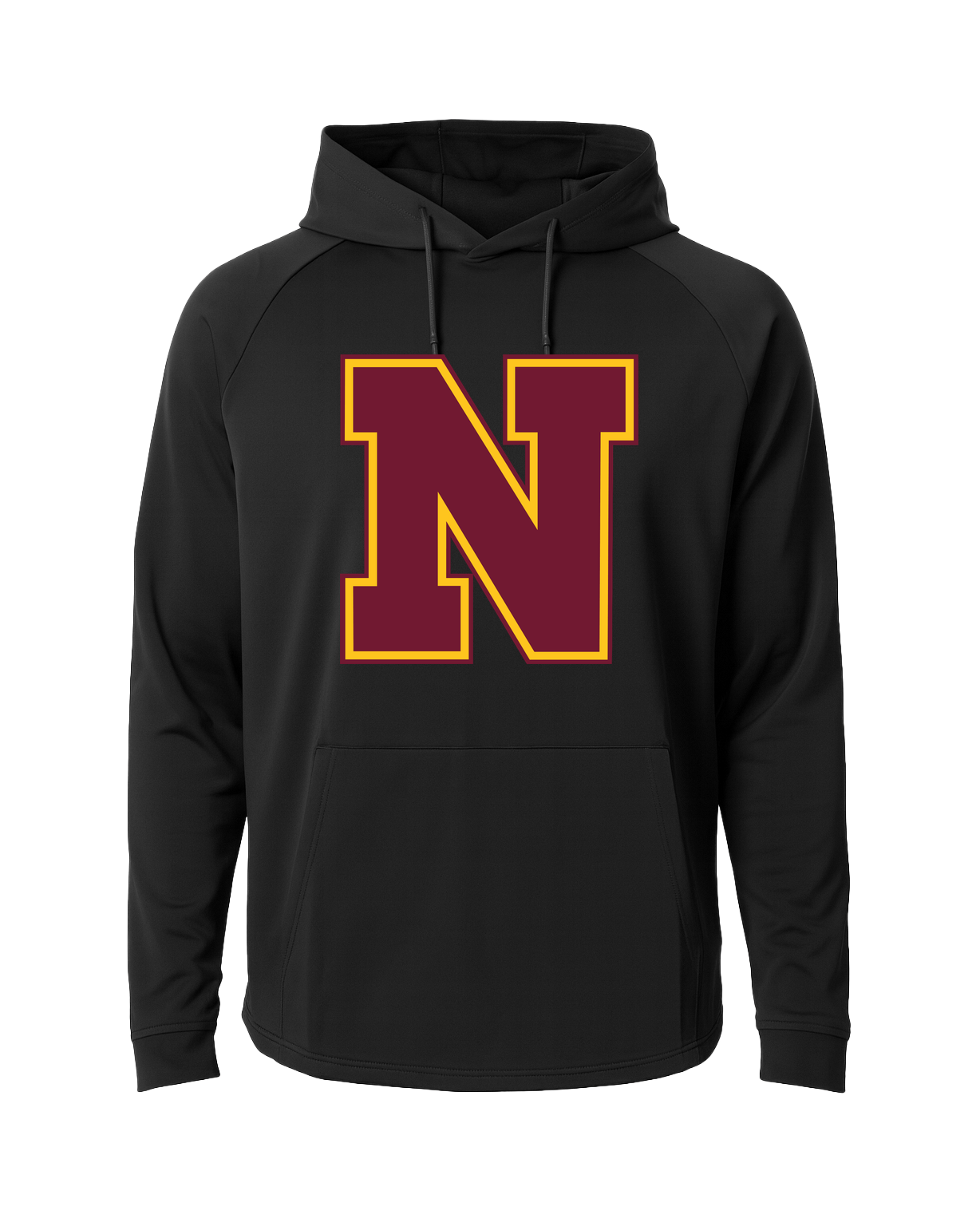 Northfield Baseball - Black Hoodie - Full Front