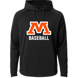Moorhead Baseball - Black Hoodie - Full Front