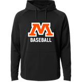 Moorhead Baseball - Black Hoodie - Full Front