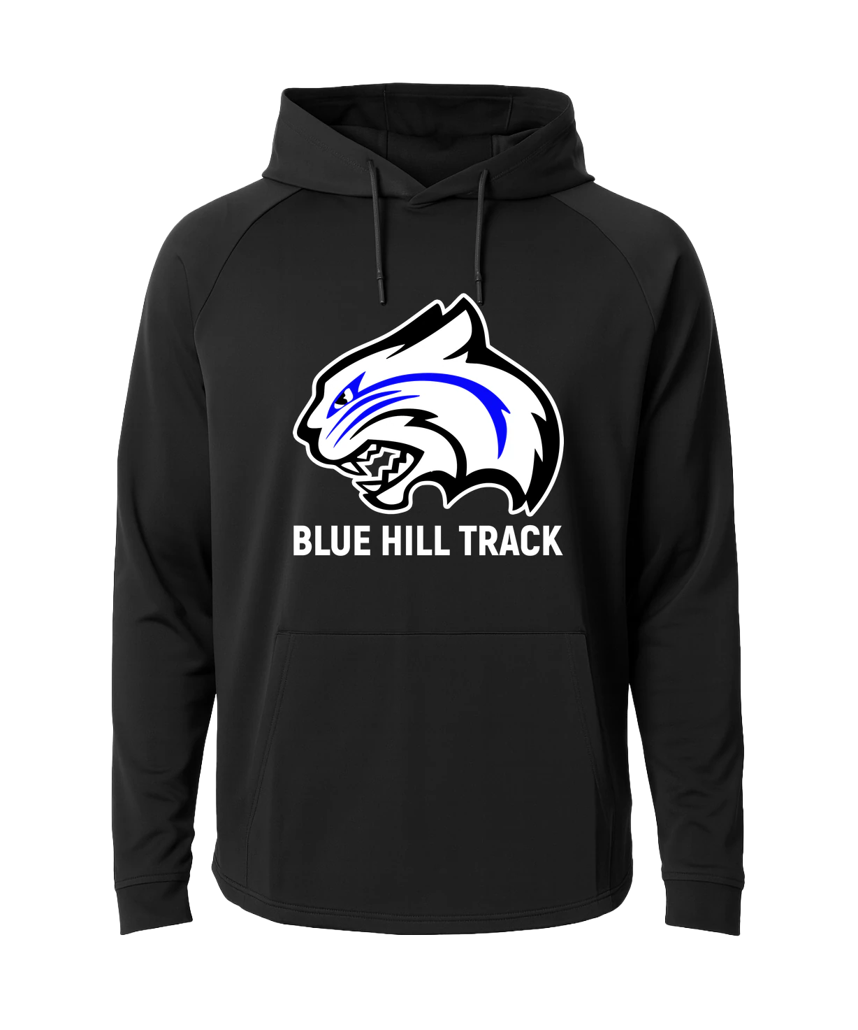 Blue Hill High School - Black Hoodie - Full Front