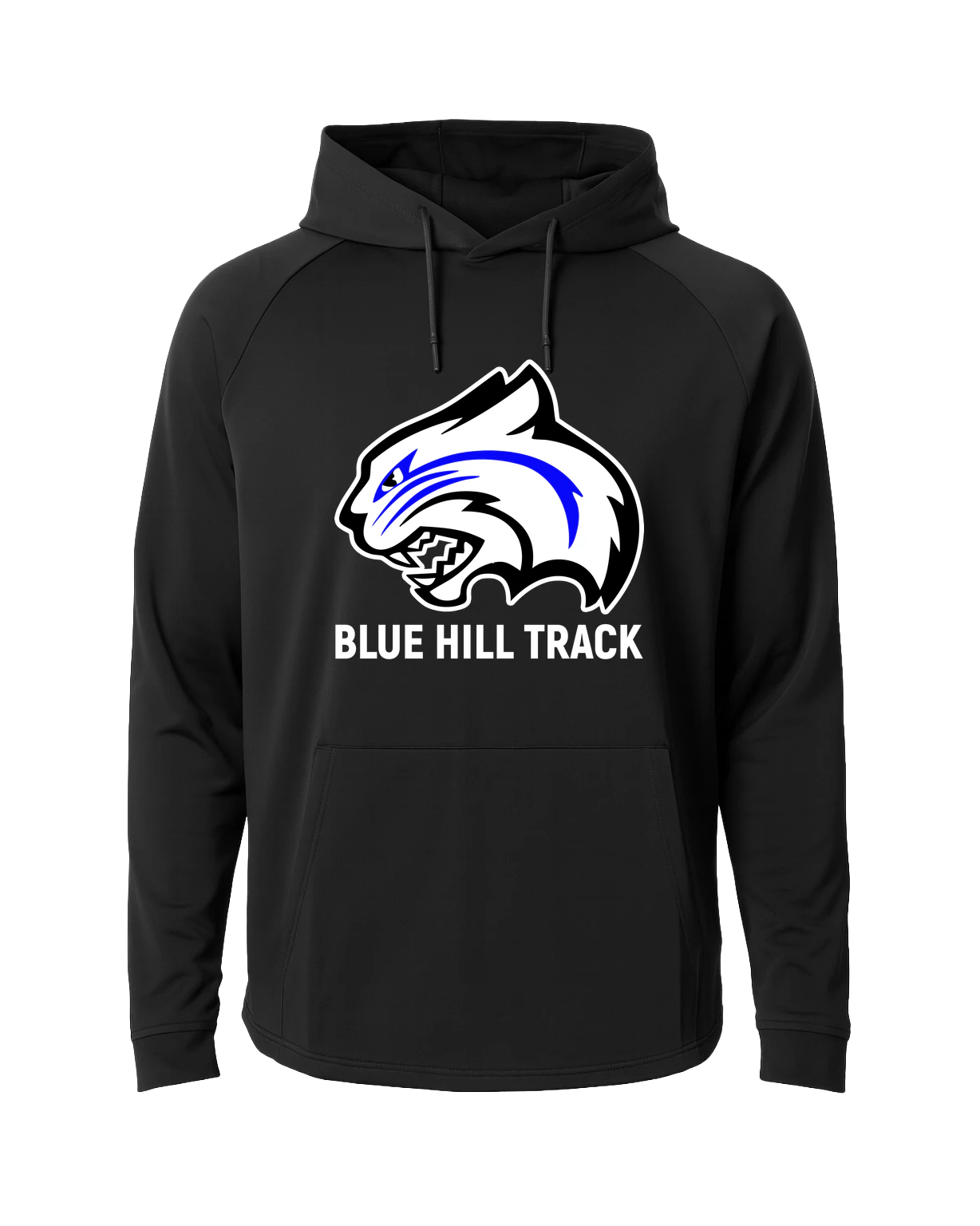 Blue Hill High School - Black Hoodie - Full Front