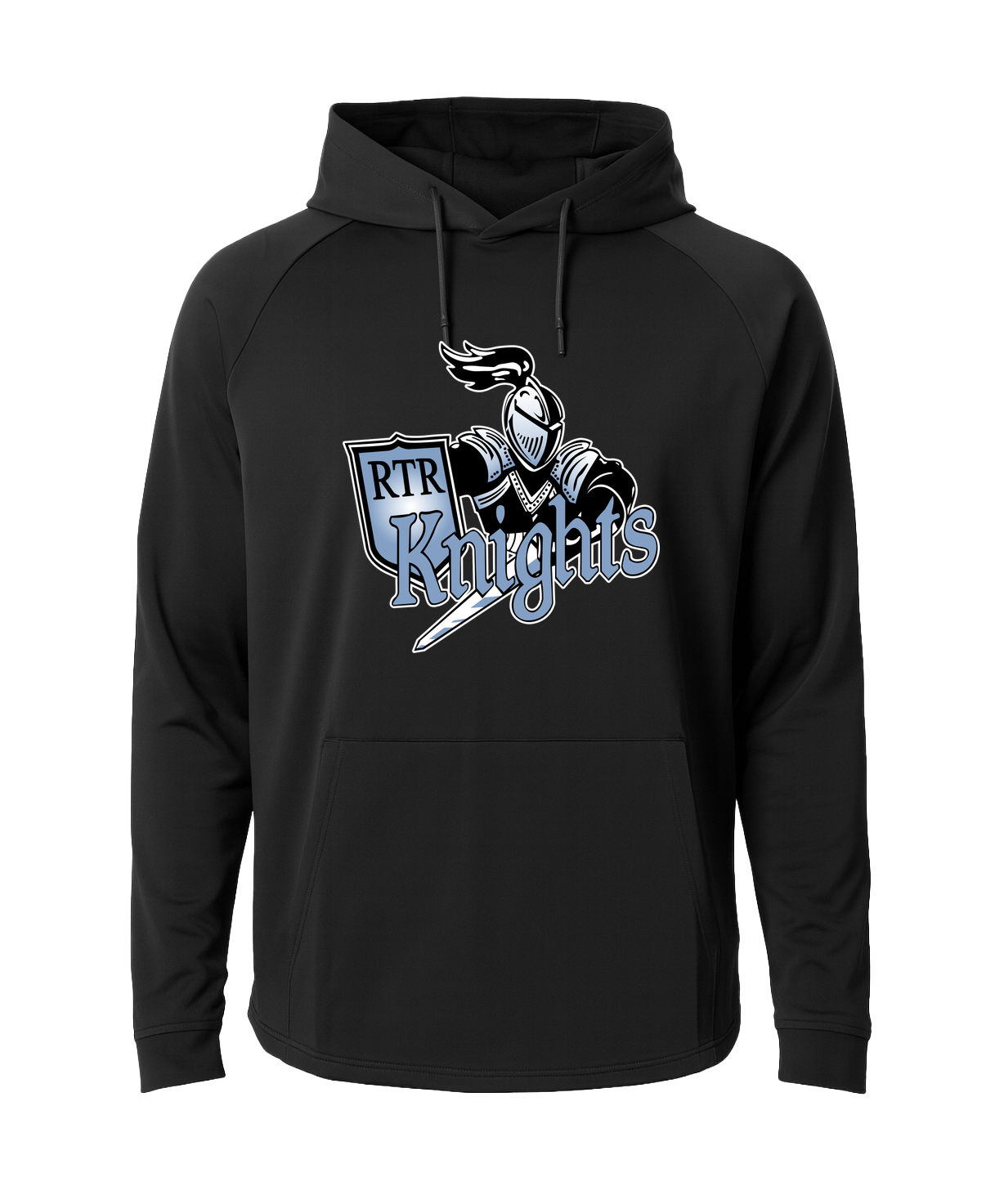 Russell-Tyler-Ruthon Softball - Black Hoodie - Full Front
