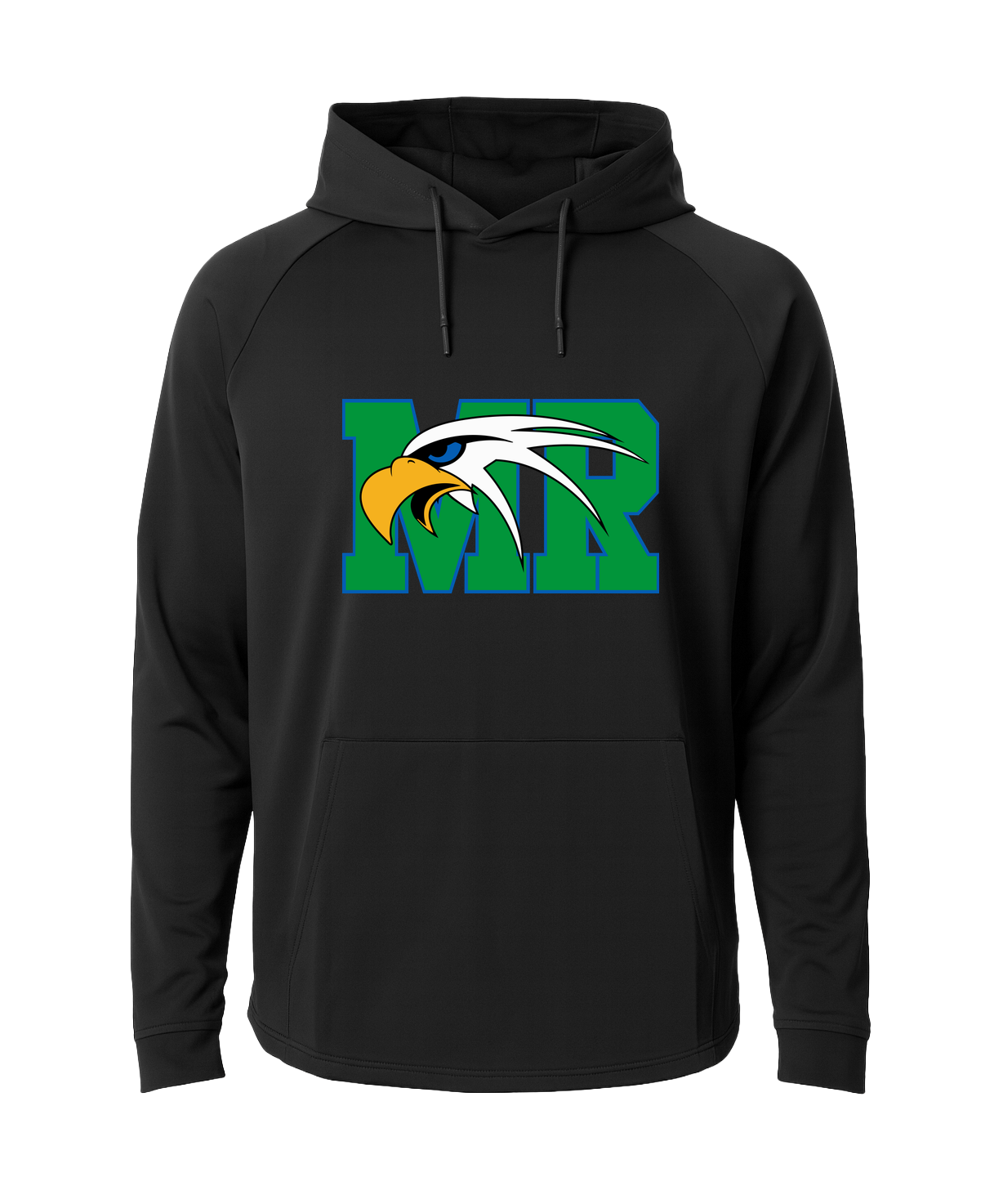 Maple River - Black Hoodie - Full Front