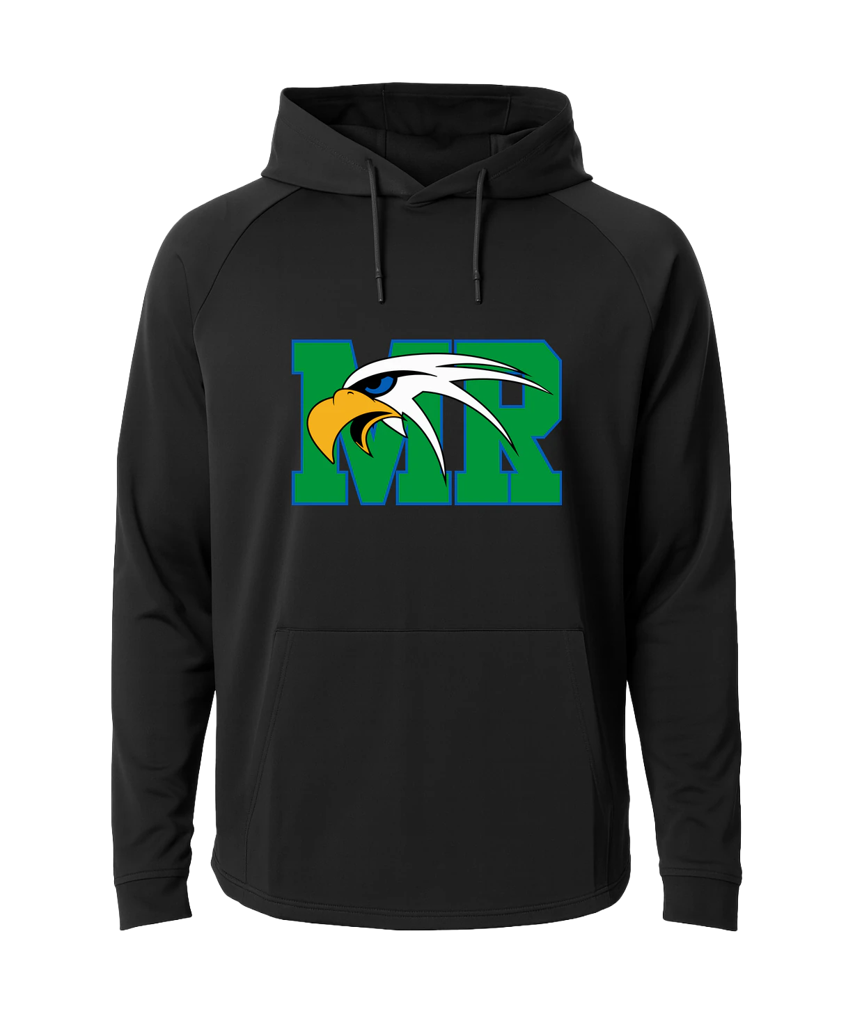 Maple River - Black Hoodie - Full Front