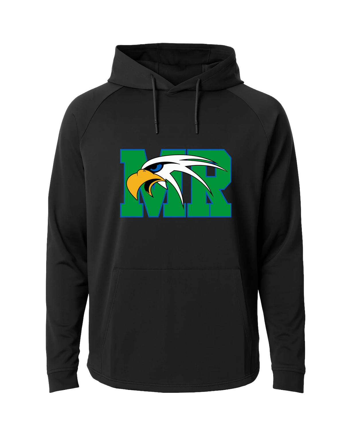 Maple River - Black Hoodie - Full Front