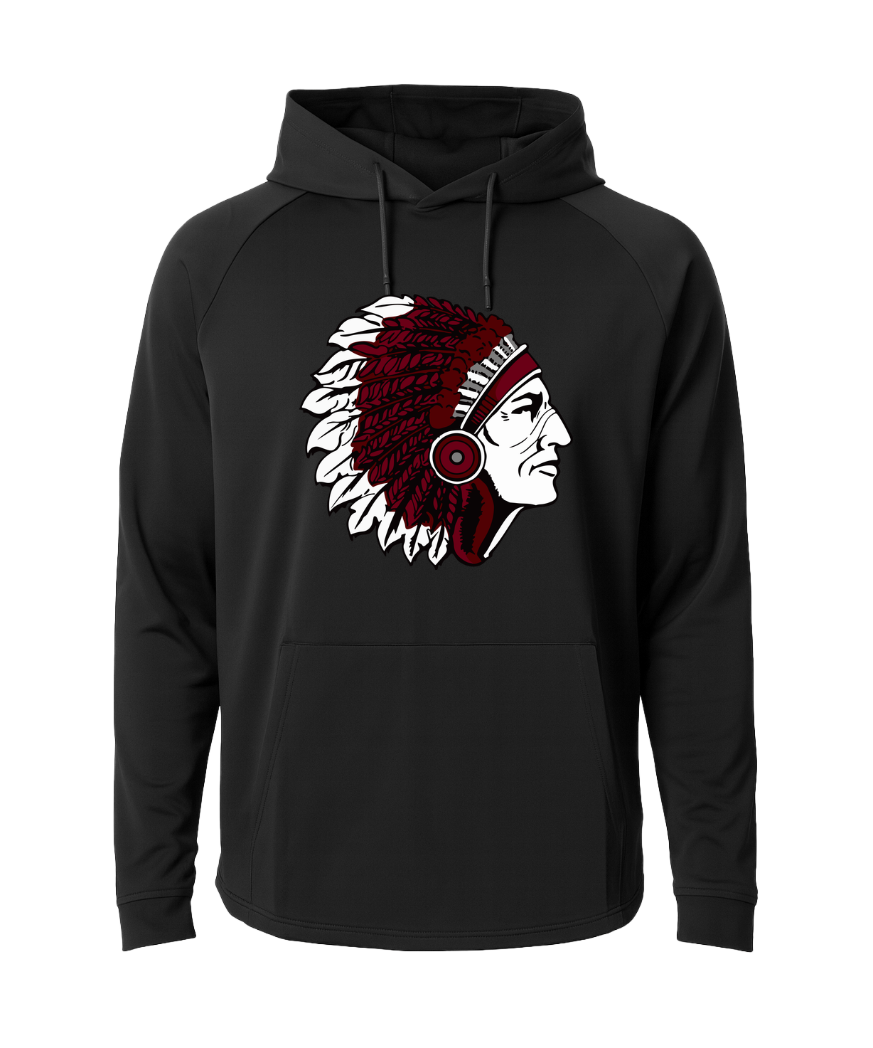 Broken Bow Spring Sports - Black Hoodie - Full Front