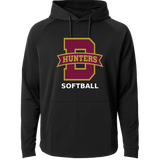 Denfeld Softball - Black Hoodie - Full Front