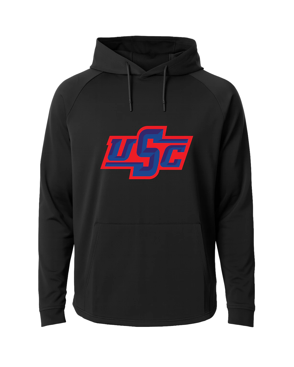 Wells Baseball & Softball - Black Hoodie - Full Front