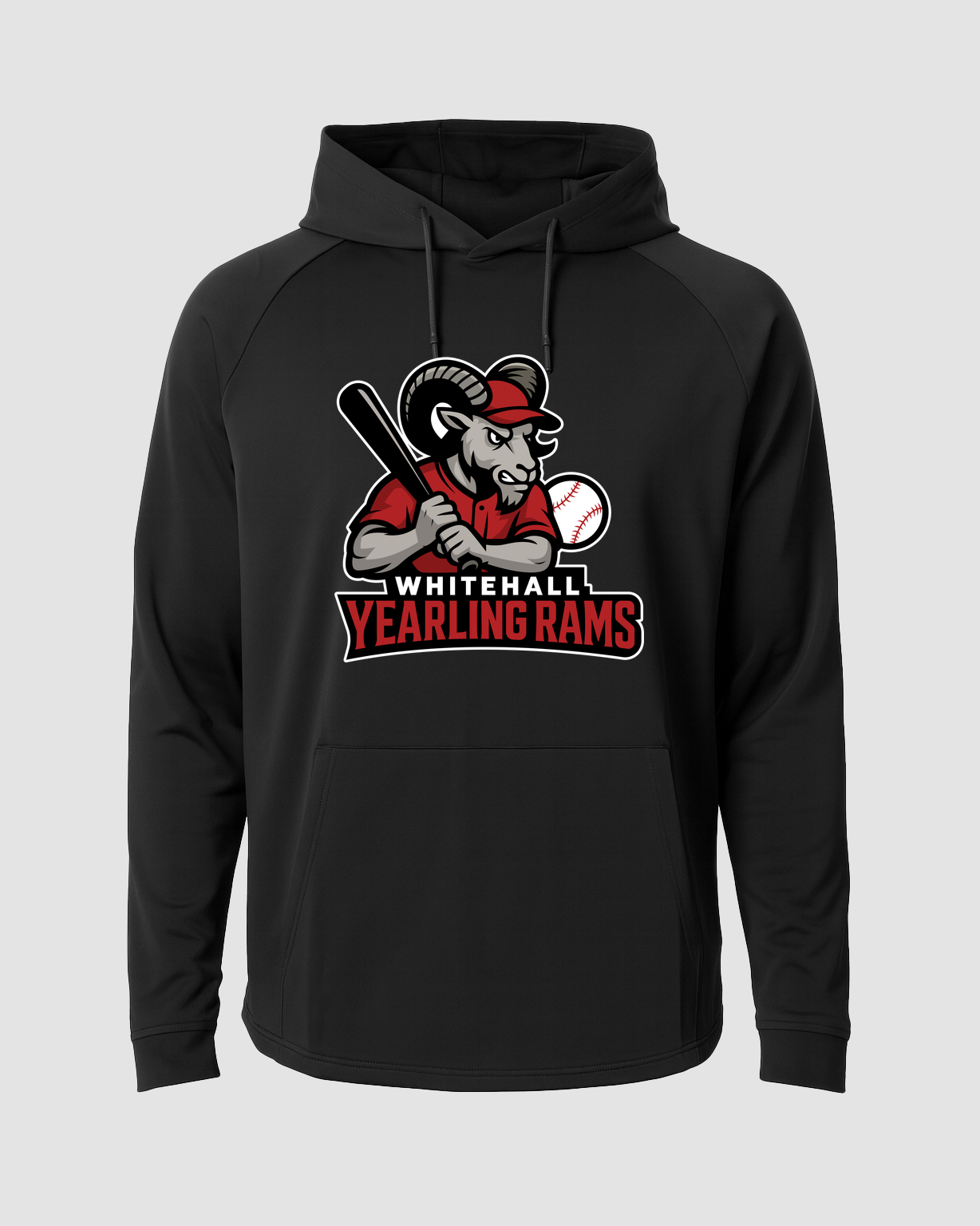 Grant Testing - Black Hoodie - Full Front