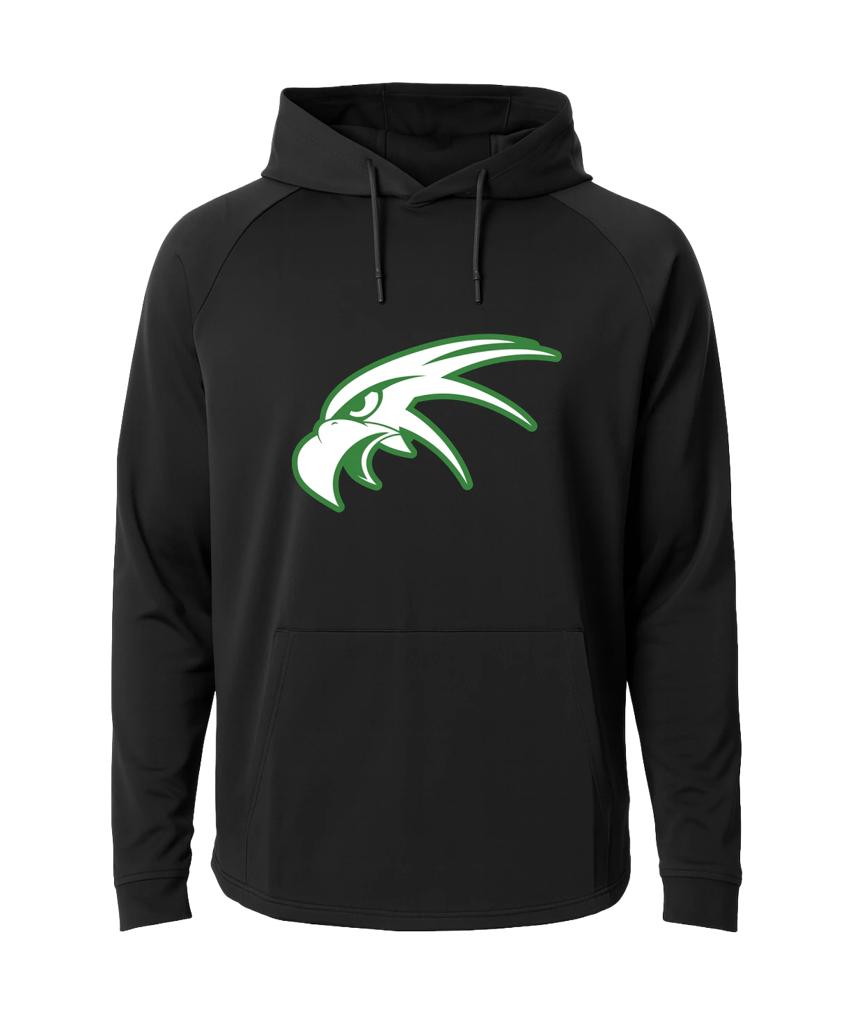 Maple River High School Baseball - Black Hoodie - Full Front