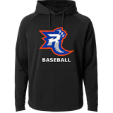 Carlton Wrenshall Baseball - Black Hoodie - Full Front
