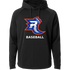 Carlton Wrenshall Baseball - Black Hoodie - Full Front