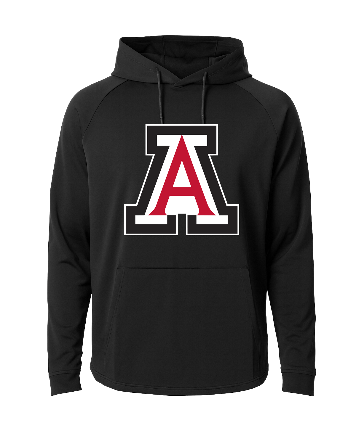 Amboy Baseball - Black Hoodie - Full Front