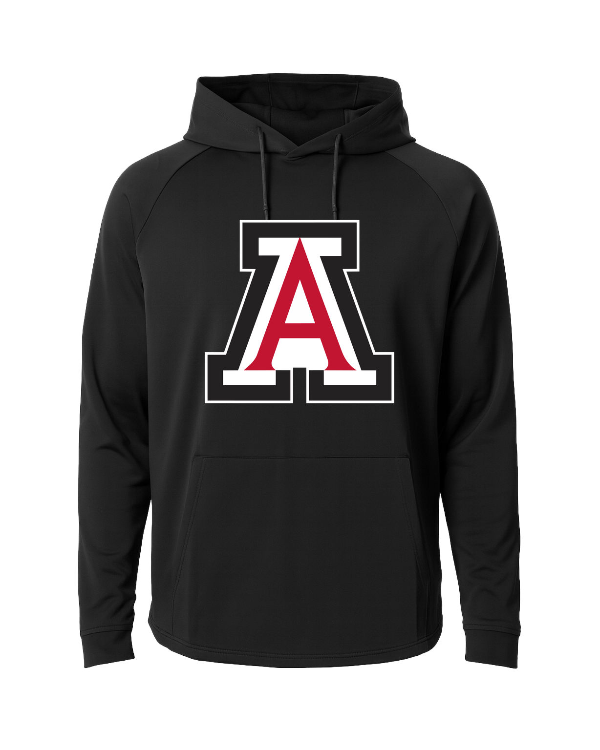 Amboy Baseball - Black Hoodie - Full Front