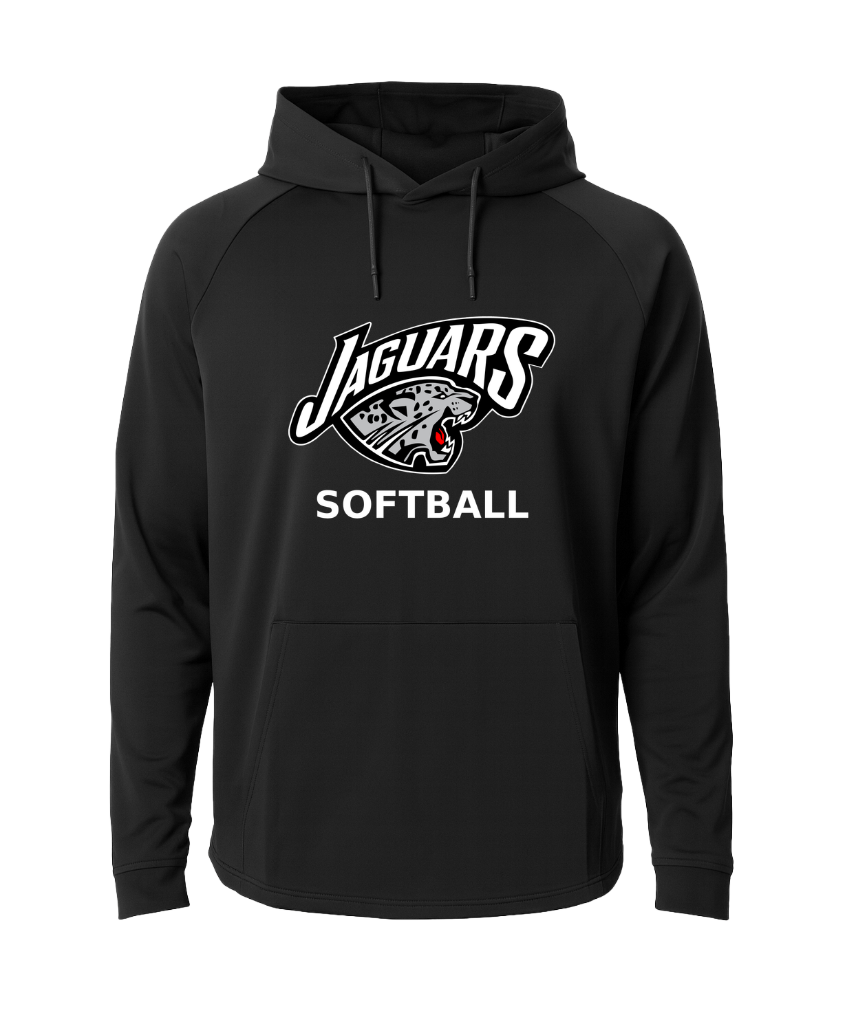 Hinckley Finlayson Softball - Black Hoodie - Full Front