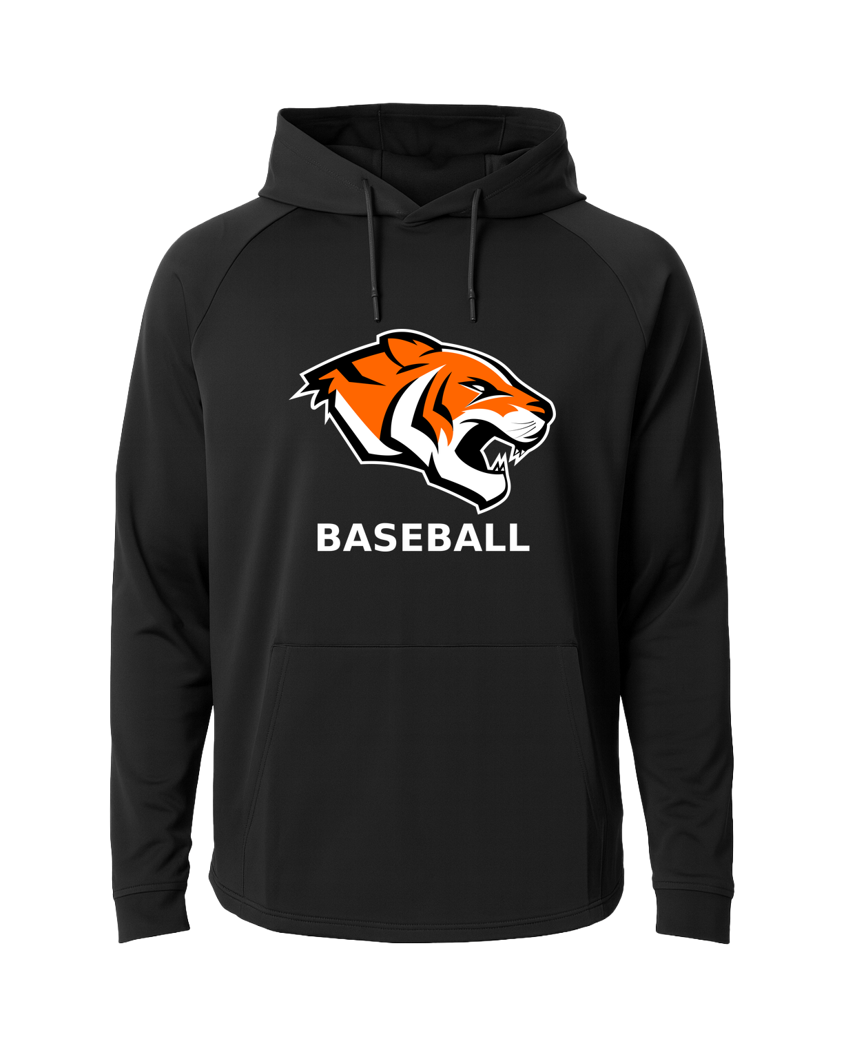 Morris Baseball Association - Black Hoodie - Full Front