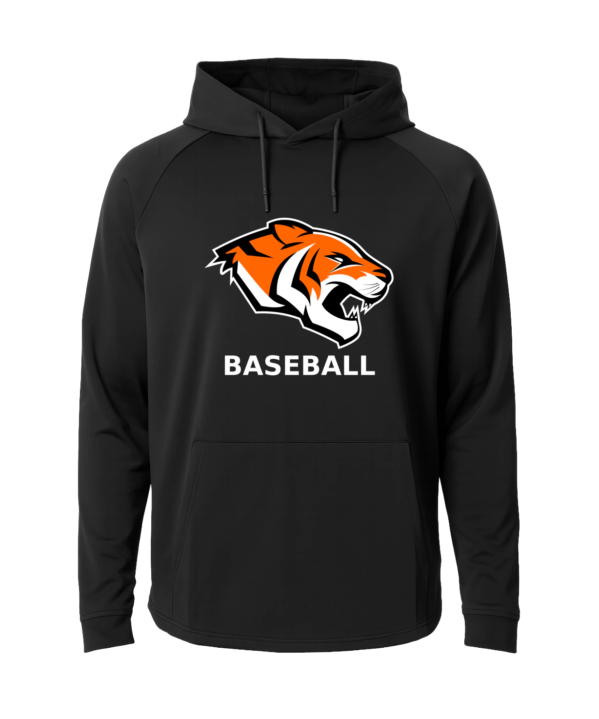 Morris Baseball Association - Black Hoodie - Full Front