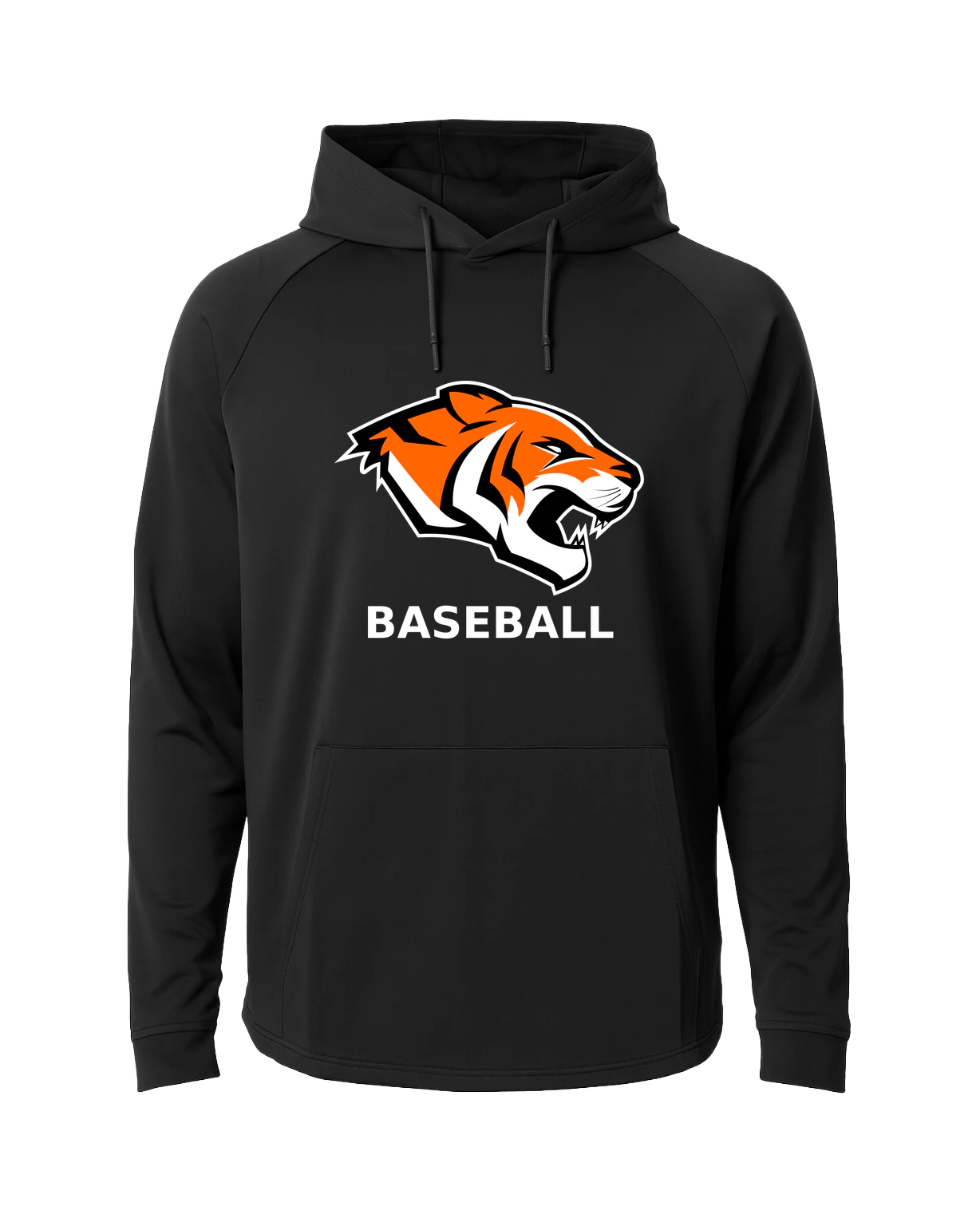 Morris Baseball Association - Black Hoodie - Full Front