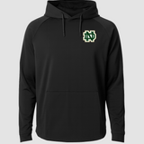 Notre Dame Hockey - Black Hoodie - Left Chest