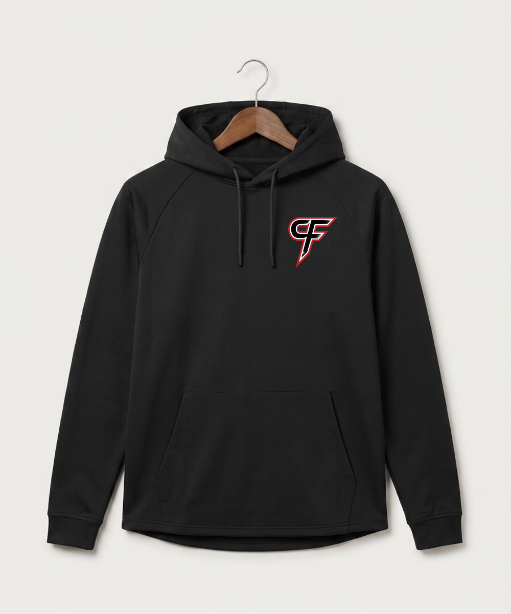Cannon Falls High School Volleyball (Girls) - Black Hoodie - Left Chest