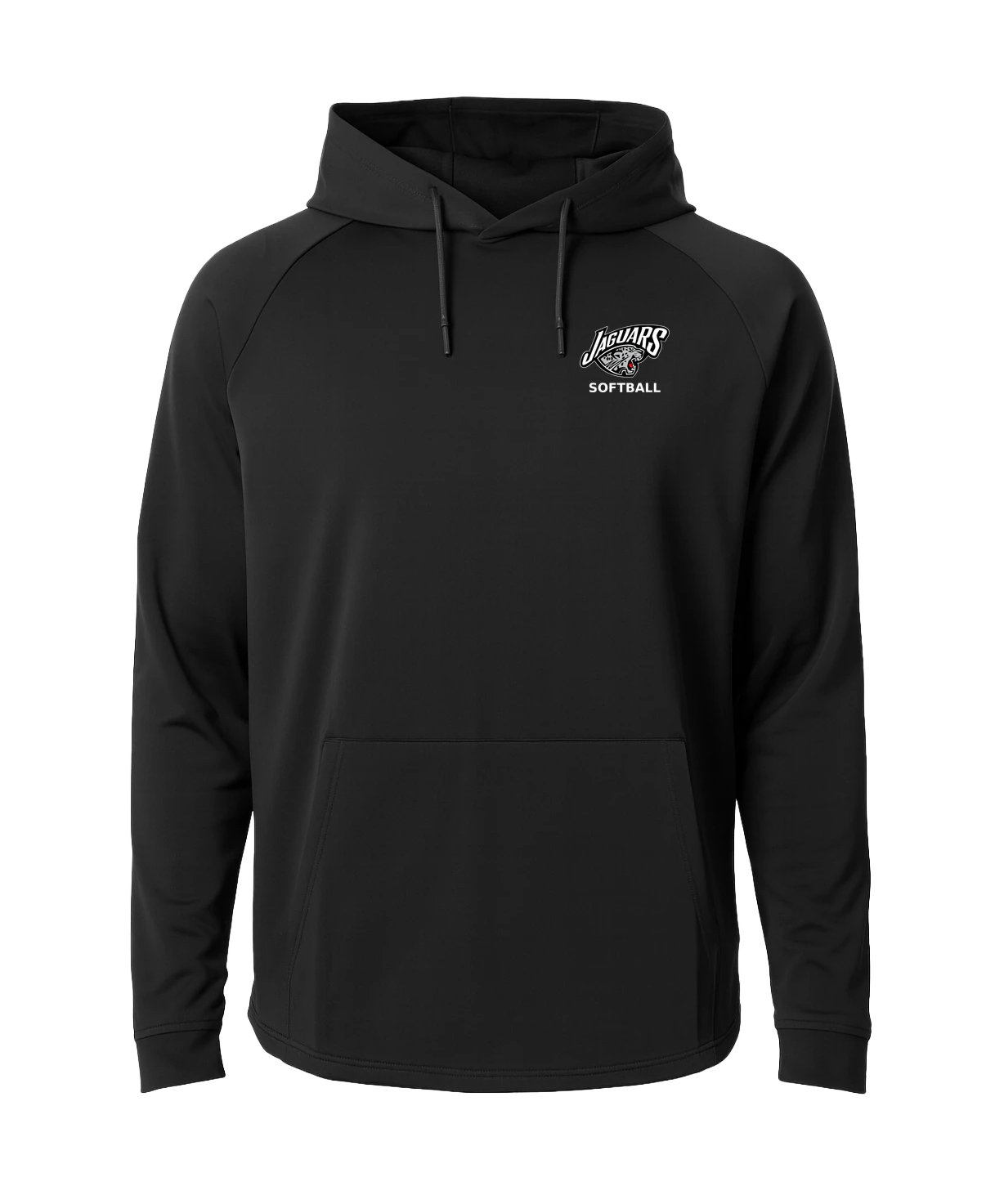 Hinckley Finlayson Softball - Black Hoodie - Left Chest