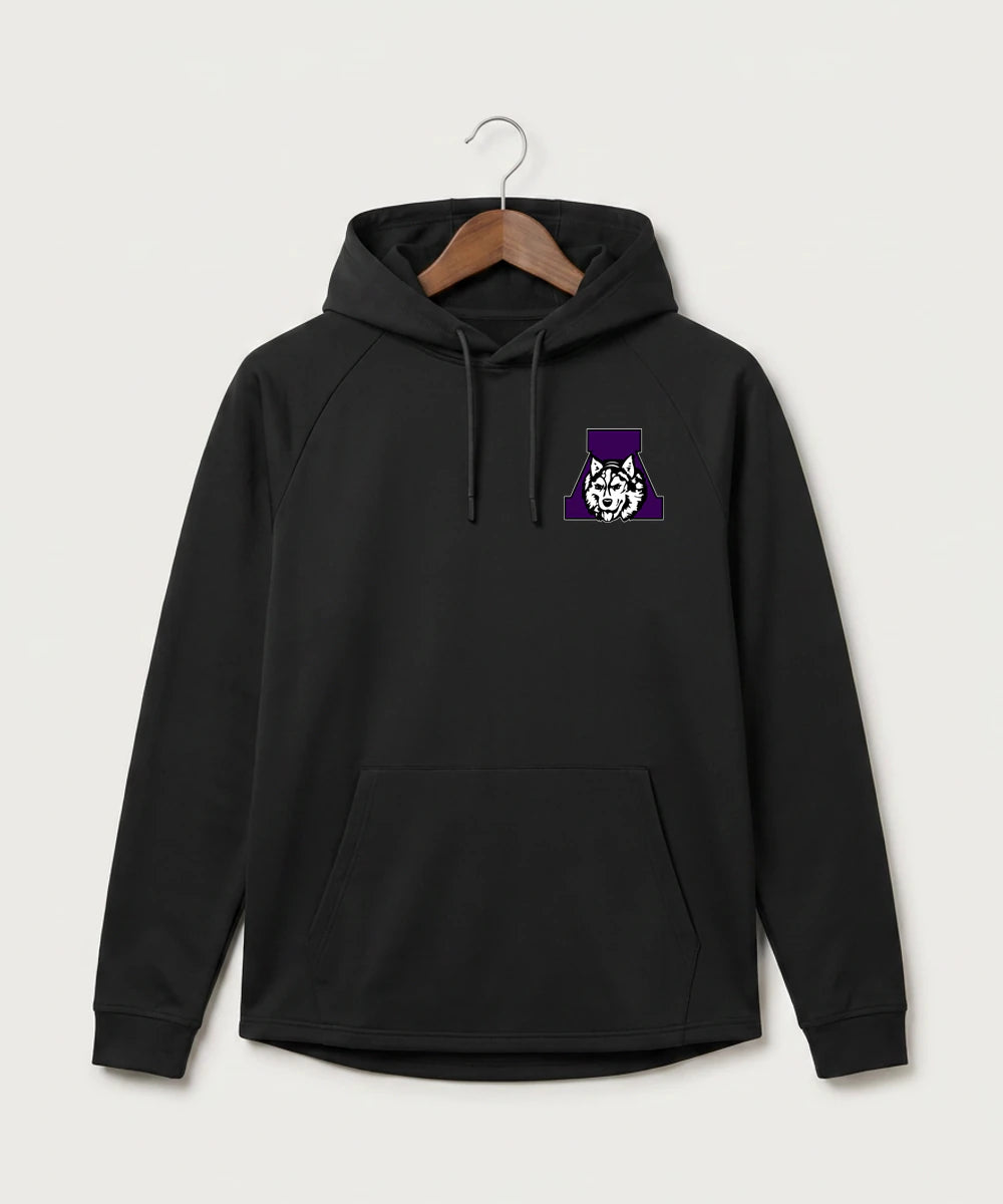 Albany High School Basketball (Boys) - Black Hoodie - Left Chest