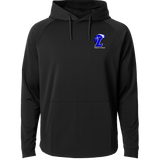 Lakeview Track - Black Hoodie - Left Chest