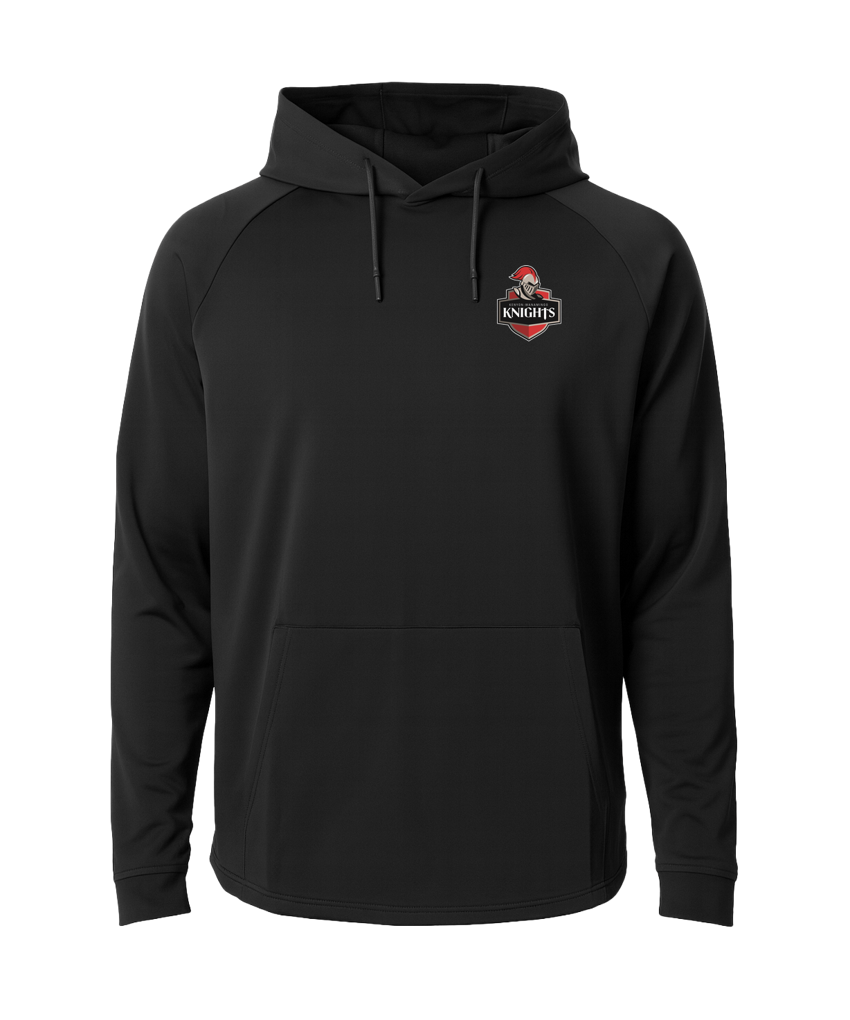 Kenyon Wanamingo Baseball - Black Hoodie - Left Chest