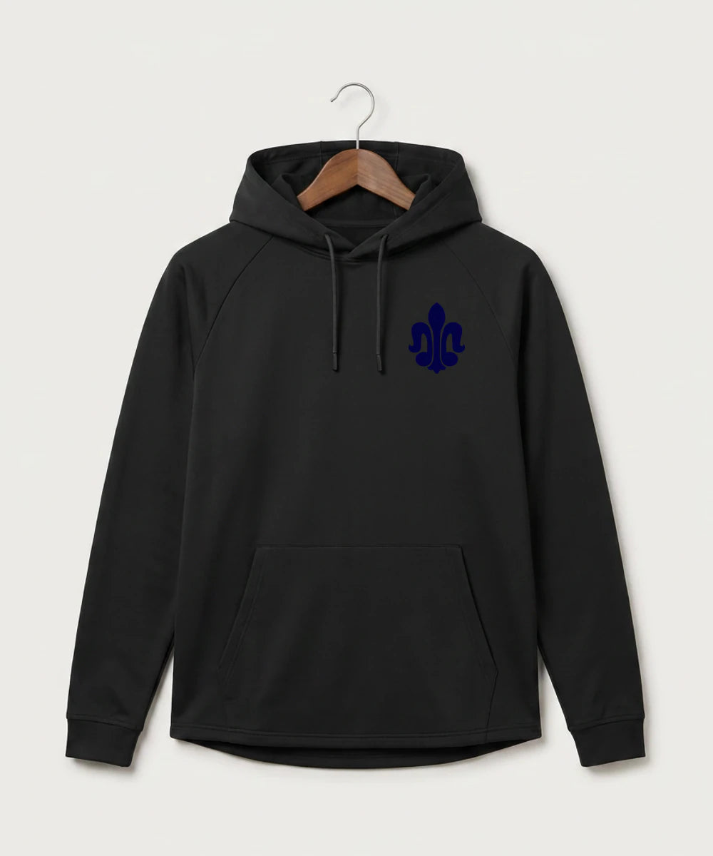 Saint Peter High School Athletics - Black Hoodie - Left Chest