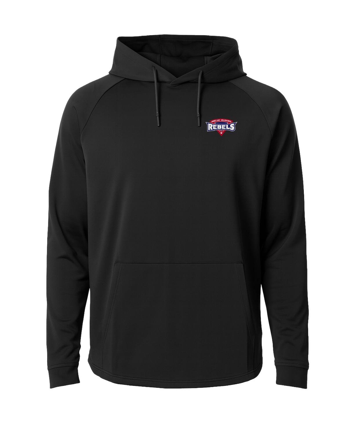 MLWR - Black Hoodie - Left Chest