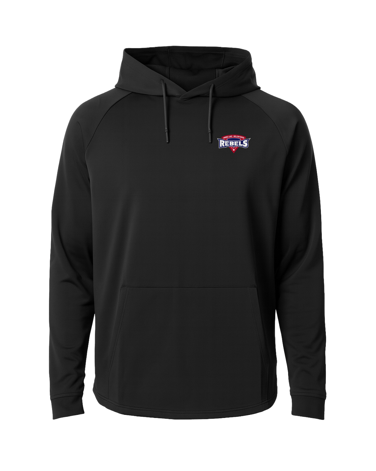 MLWR - Black Hoodie - Left Chest