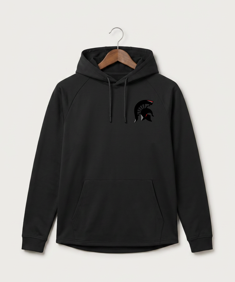 Bold High School Football (Boys) - Black Hoodie - Left Chest