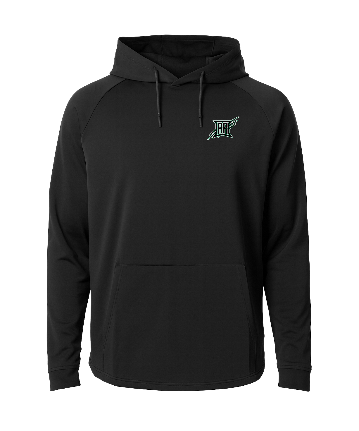 Rock Ridge Spring Sports - Black Hoodie - Left Chest