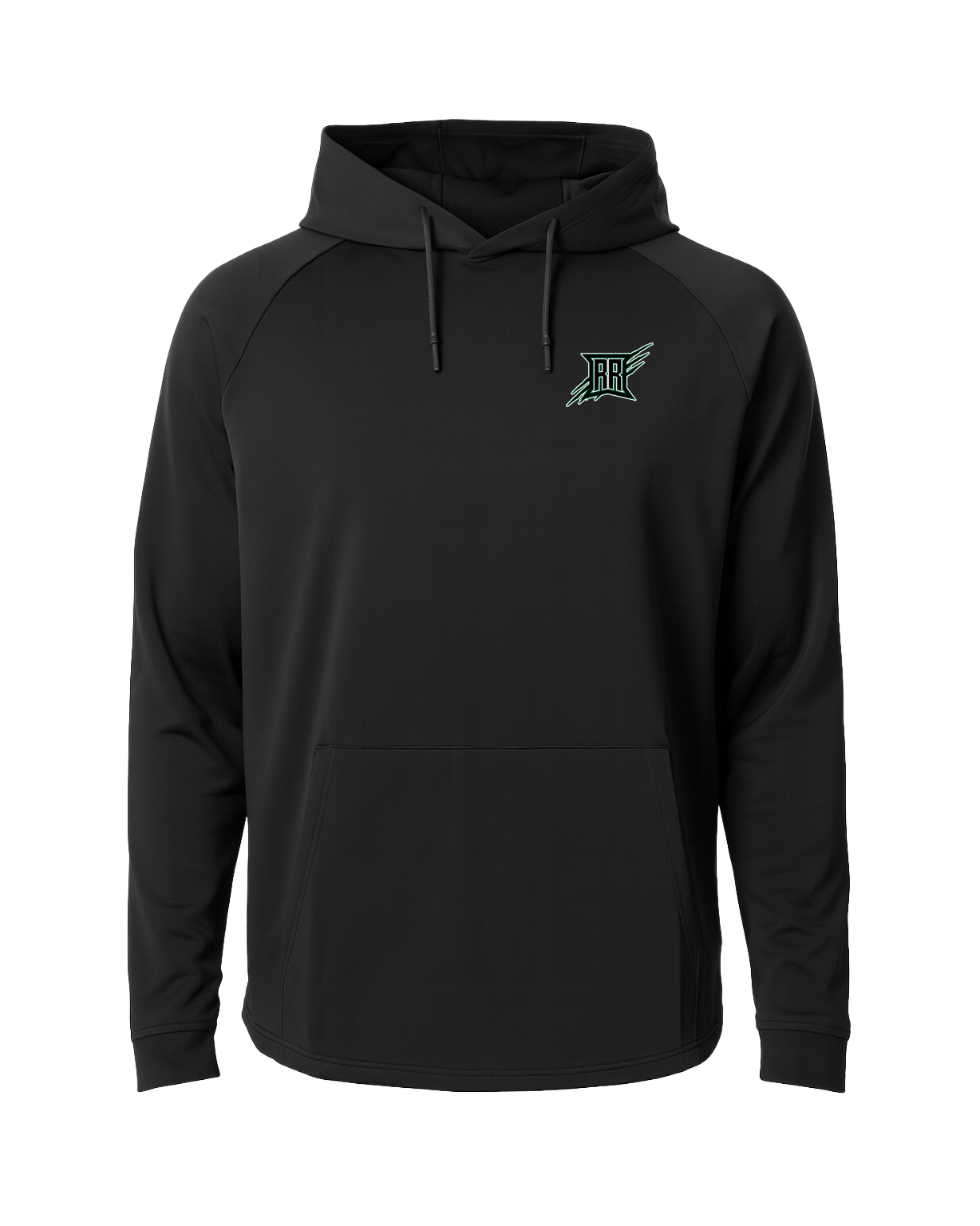 Rock Ridge Spring Sports - Black Hoodie - Left Chest