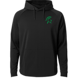La Crescent Softball - Black Hoodie - Left Chest