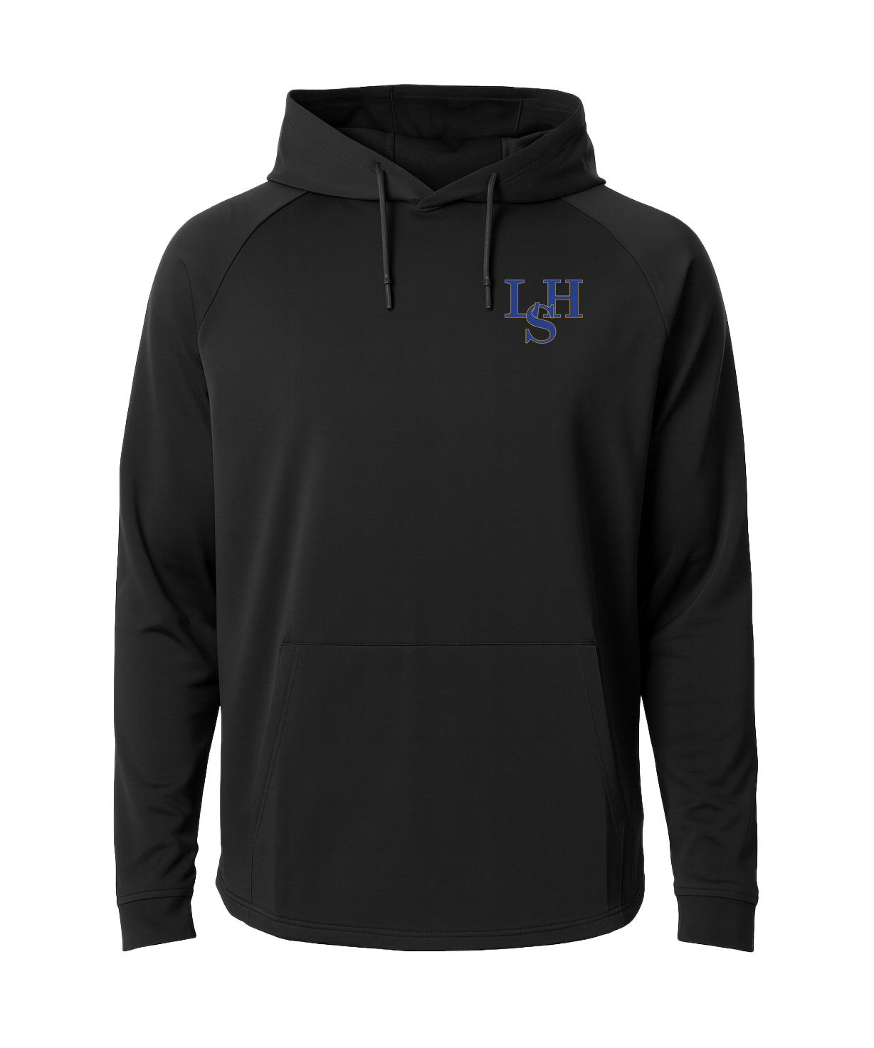 LeSueur Henderson Baseball & Softball - Black Hoodie - Left Chest