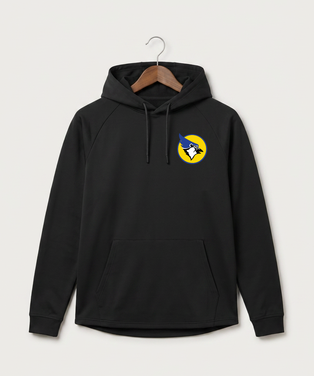 Waseca High School Football (Boys) - Black Hoodie - Left Chest