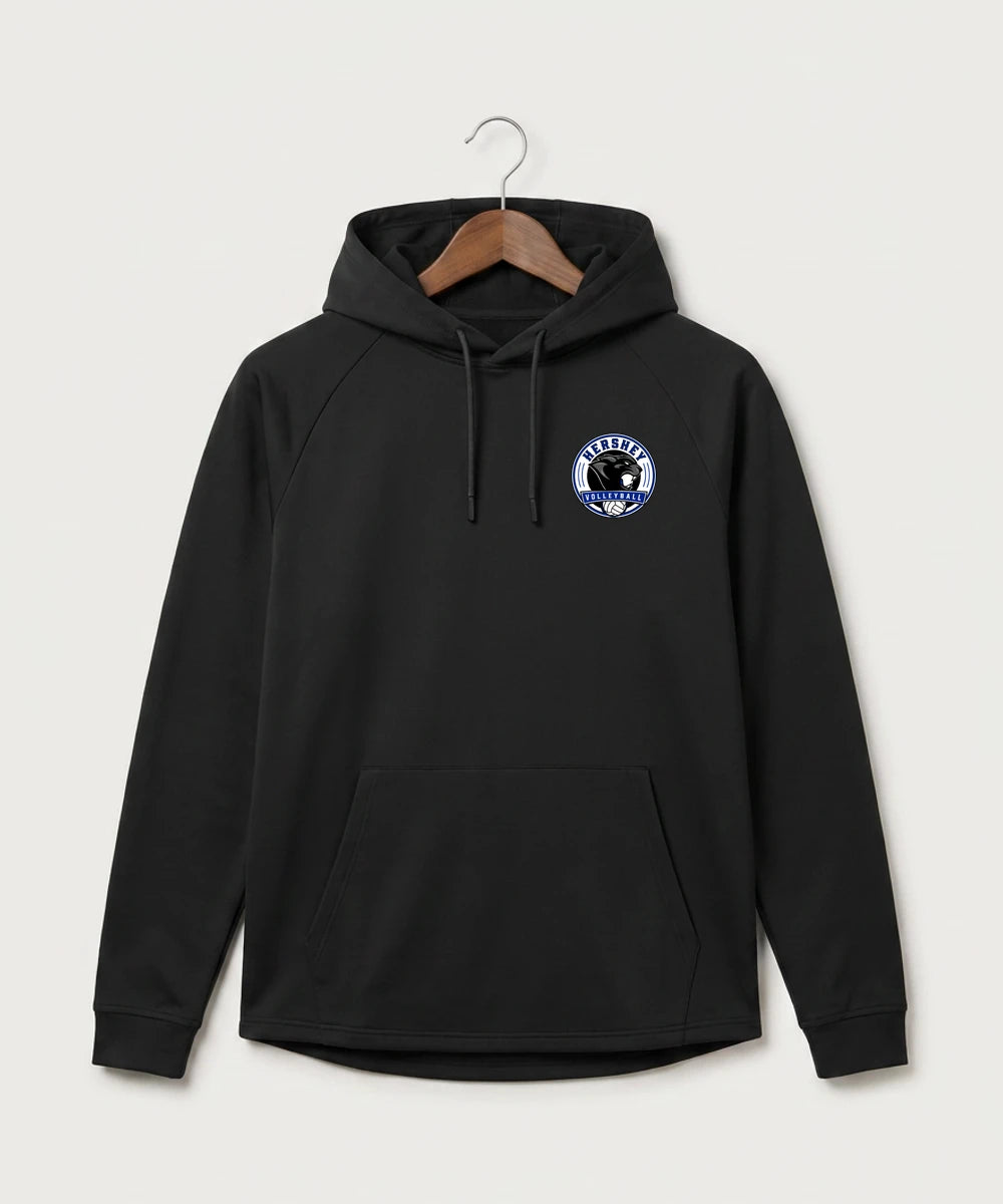 Hershey High School Volleyball Team Store - Black Hoodie - Left Chest