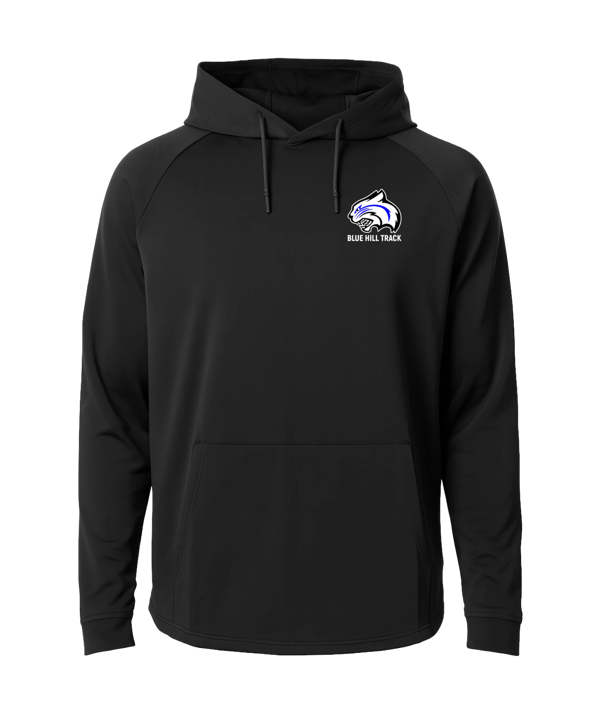 Blue Hill High School - Black Hoodie - Left Chest