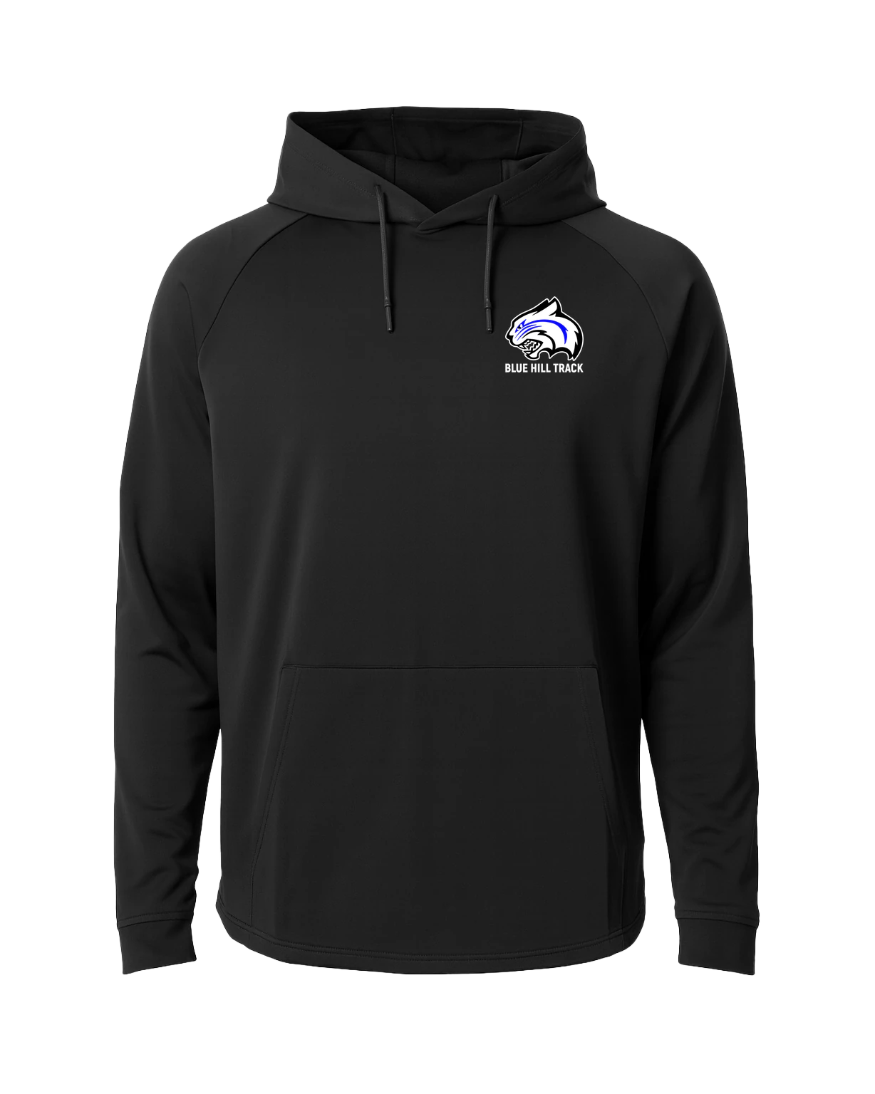 Blue Hill High School - Black Hoodie - Left Chest